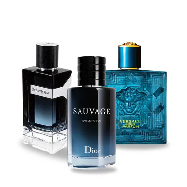 Set di 3 profumi | Sauvage + Y Men + Eros